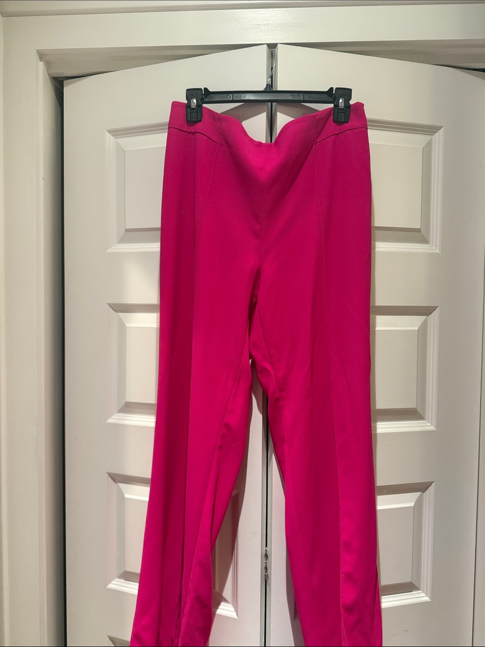 Zara Fuchsia Wide-Leg High-Waist Pants